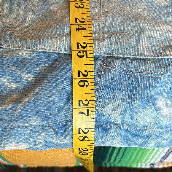 NWT Crtfd Organics Acid Washed Button Up Patch Shirt Sleeved Shirt - Picture 7 of 7